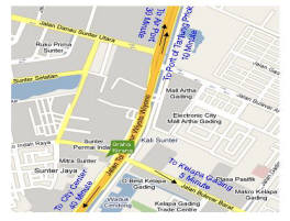 Map of Graha Kirana Building